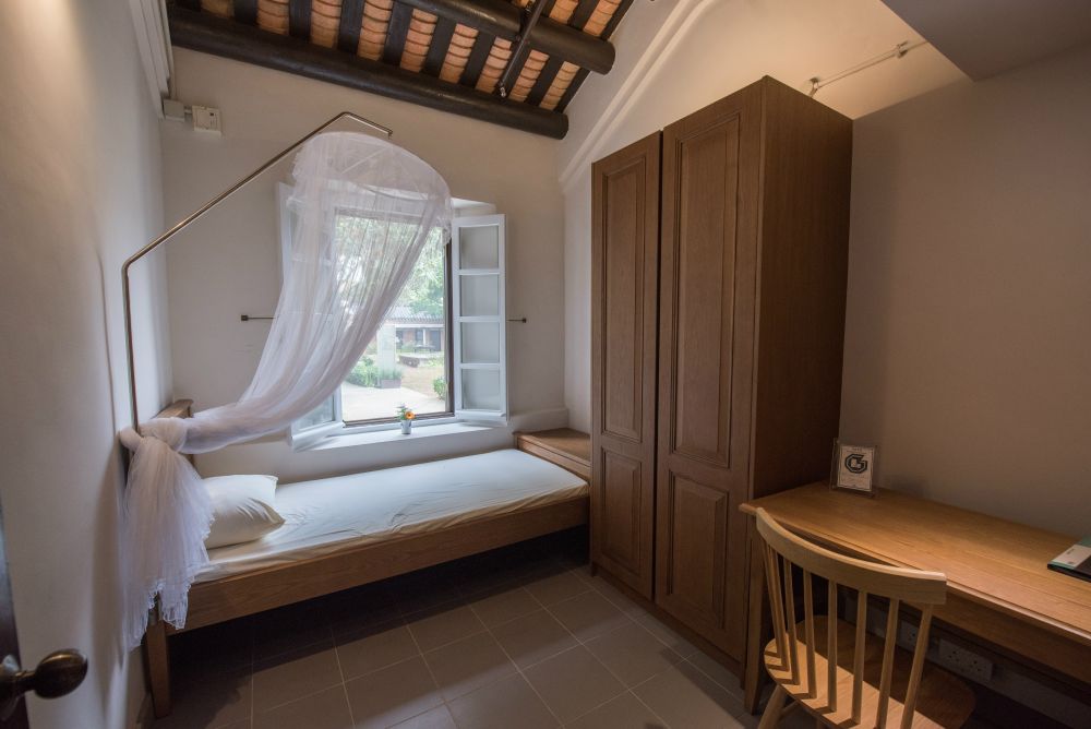 Visitors can make reservations to stay at the Green Hub to experience nature as well as a simple and low-carbon lifestyle.