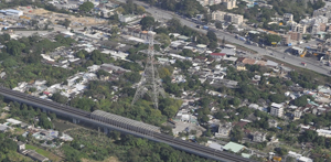 Many squatter homes are found in the NDA.