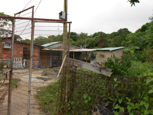 Many squatter homes are found in the NDA.