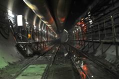 The 11-kilometre-long main drainage tunnel of the Hong Kong West Drainage Tunnel. 