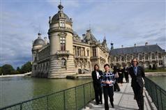 Mrs Lam visits Domaine de Chantilly.