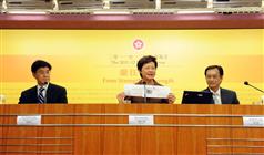 Press conference on development of Kowloon East