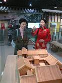 發展局局長林鄭月娥參觀北京市規劃展覽館。
