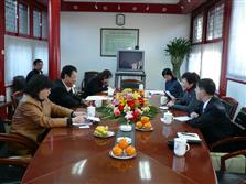 發展局局長林鄭月娥與北京市文物局人員舉行會議。