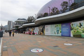 啟德共融通道新段今日（十二月三十日）起開放予公眾使用。圖示位於啟德體育園美食海灣的一段，長約400米。