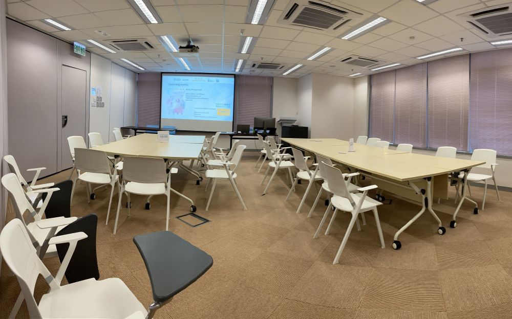 地理空间实验室设有多功能活动室。