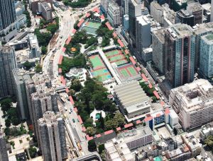起动九龙东办事处正展开彩虹道游乐场及体育馆（包括彩虹道街市）重建项目。 