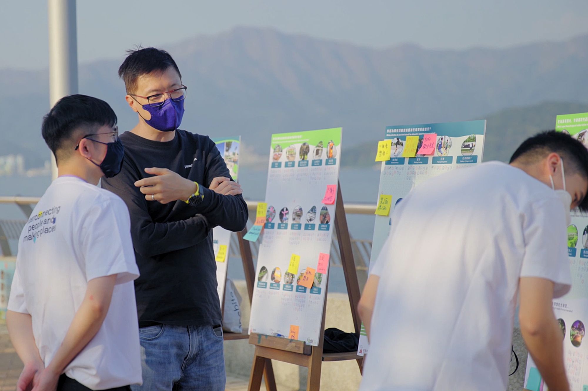 建筑署的项目团队邀请了逾百位市民透过街头投票表达对公共空间的想法及愿景。