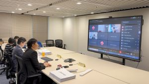 图为路政署「桥樑及有关建筑物外观谘询委员会」审批会议。