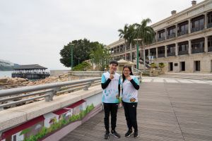 第二个设计概念为「历史文化及香港特色」，环岛长廊将香港岛的历史遗产、文化地标和特色景点连系起来。图为赤柱美利楼。