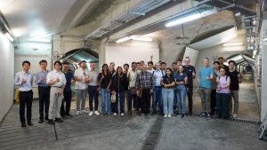 「滑坡风险评估与减灾国际学院课程」的参加者亦于香港进行实地考察，并参观设立于宝珊排水隧道的「山泥倾泻科技展学馆」。