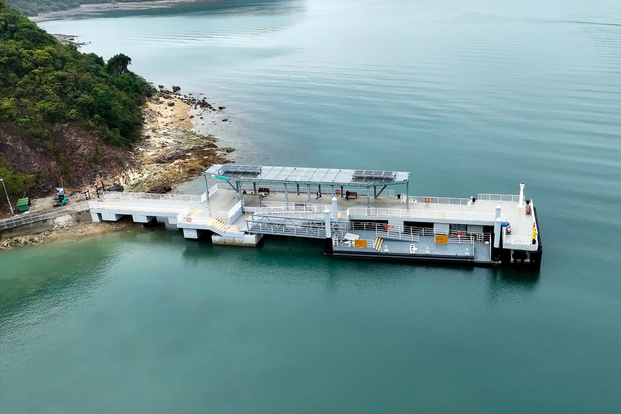 大埔荔枝庄码头。