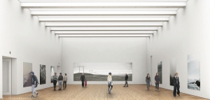 奧卑利美術館三樓的構想圖