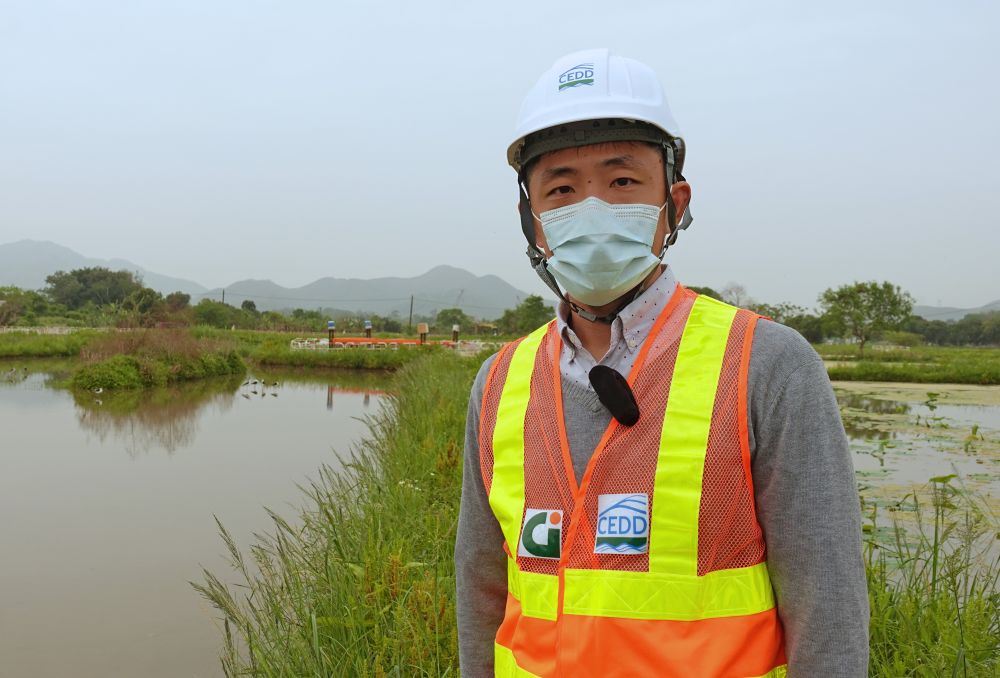 土拓署工程師周夏露說，興建塱原自然生態公園的工程2019年年底展開，預計2023年完成。