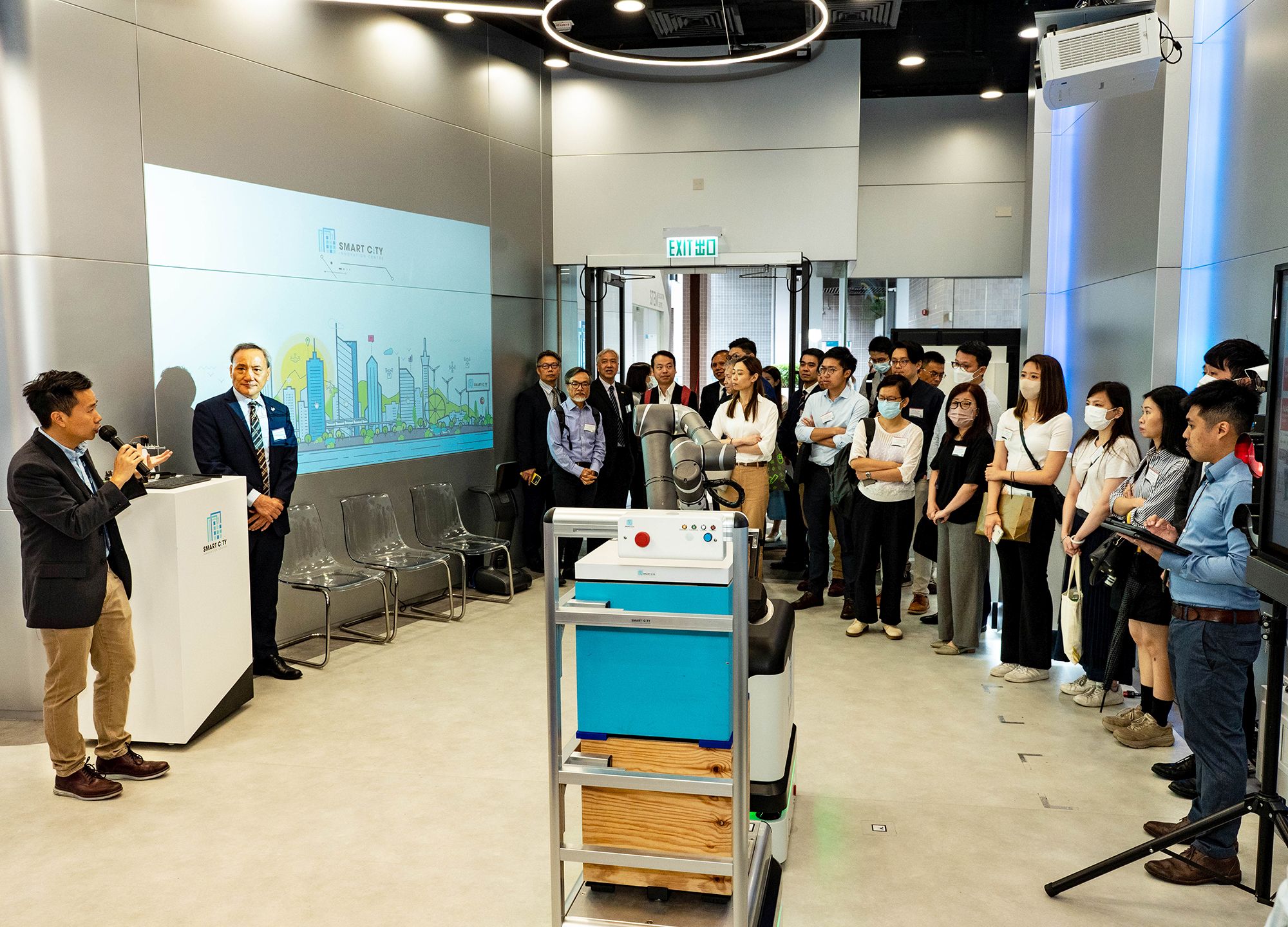 早前舉行的「VTC建造業資訊日」介紹建造業前景和現時發展情況。