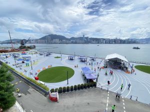 茶果嶺海濱公園可為市民提供文娛康樂活動的公共空間。