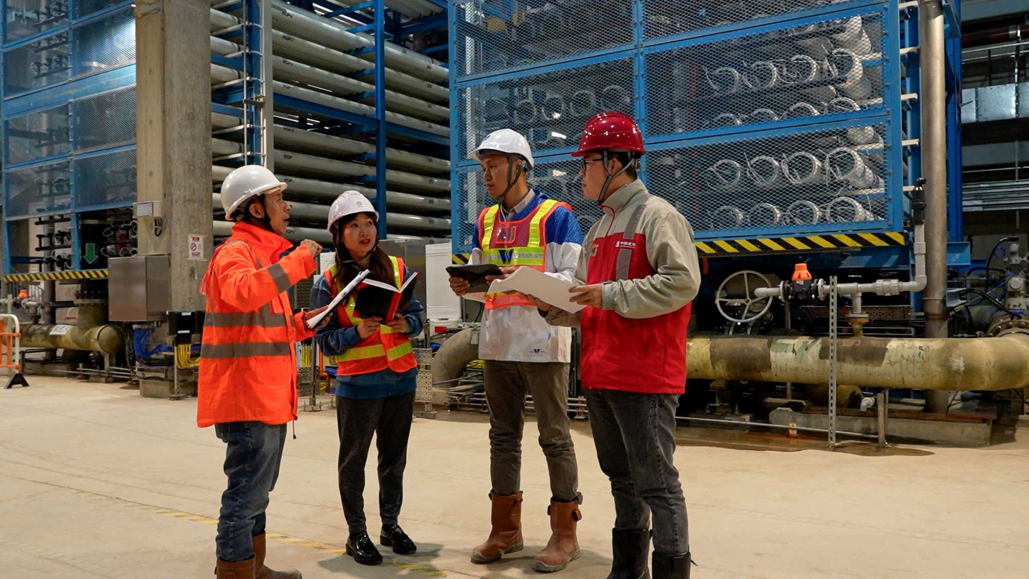 水務署已制訂一系列的措施，嚴密管控海水化淡廠所生產的食水水質。