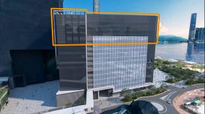 擴建工程預計於今年11月完成。圖示立法會擴建完成構想圖。