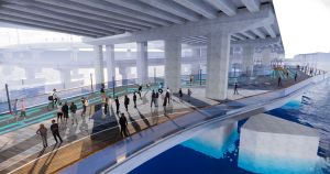 北角東岸板道（東段）構想圖。