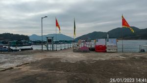 西貢糧船灣碼頭舊貌。