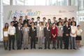 韋志成（前排右七）、土木工程拓展署署長韓志強（前排右六）與其他主禮嘉賓及得獎者合照。
