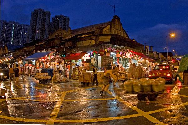 保育及活化歷史建築攝影比賽公開組冠軍作品─油麻地果欄。