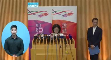 Remarks by SDEV on application for renewal of registration of contractor at media session